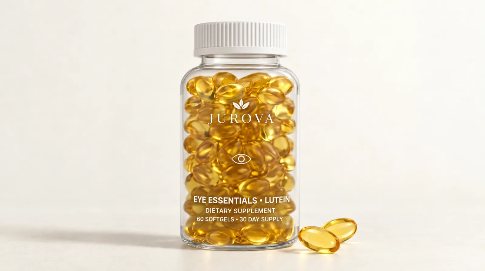 JUROVA Lutein Softgels bottle